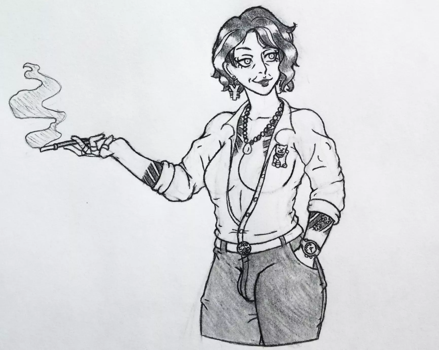 Yoku Kaneko, Matriarch of the Dreadful Onis (OC) [Art by me obviously]