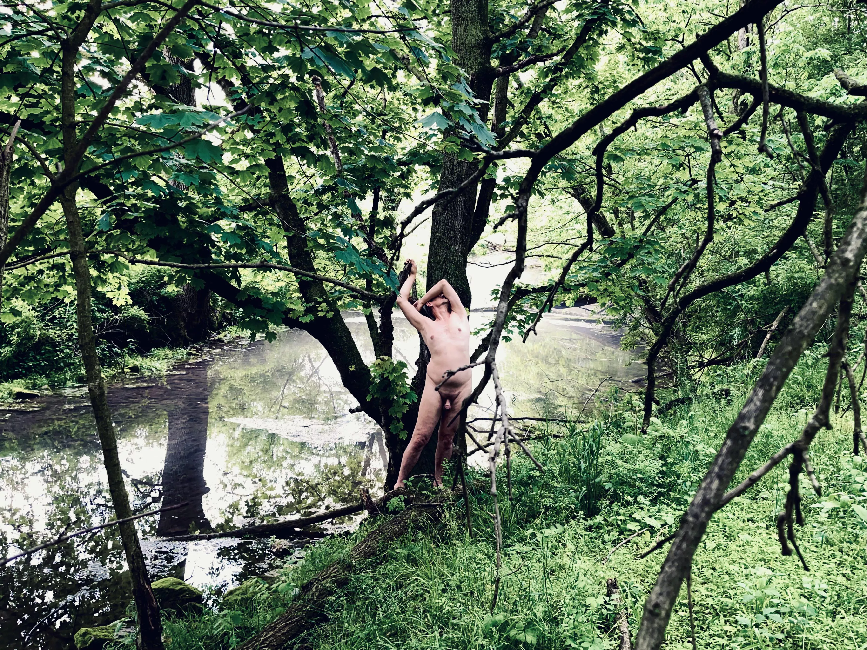 Along the misty river…