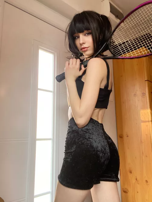 do you prefer a tennis match or cardio at home with me? 😋