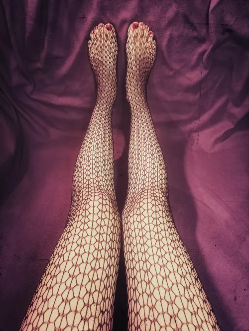 Fishnet black tights