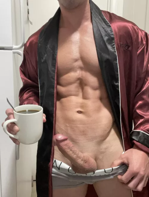 Hey roomie, I brought you breakfast