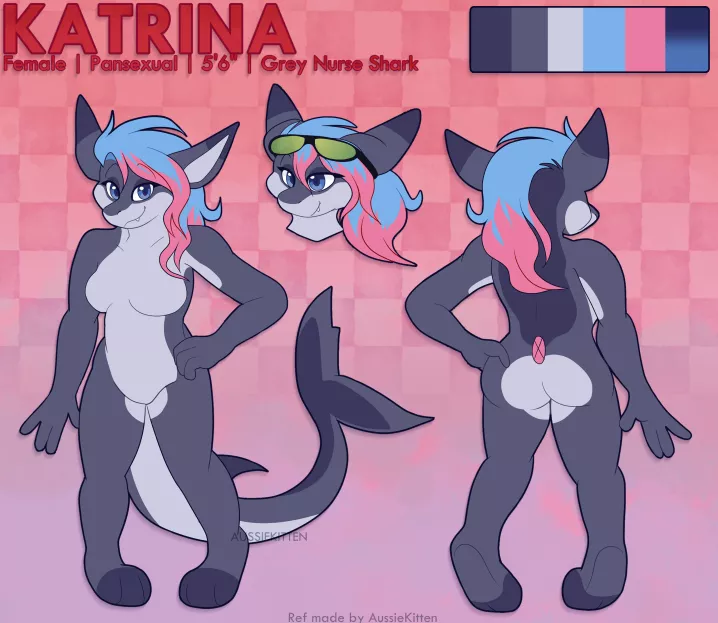 I am happy to announce that i finally got artwork of my fursona done. Commisionee by Aussiekitty