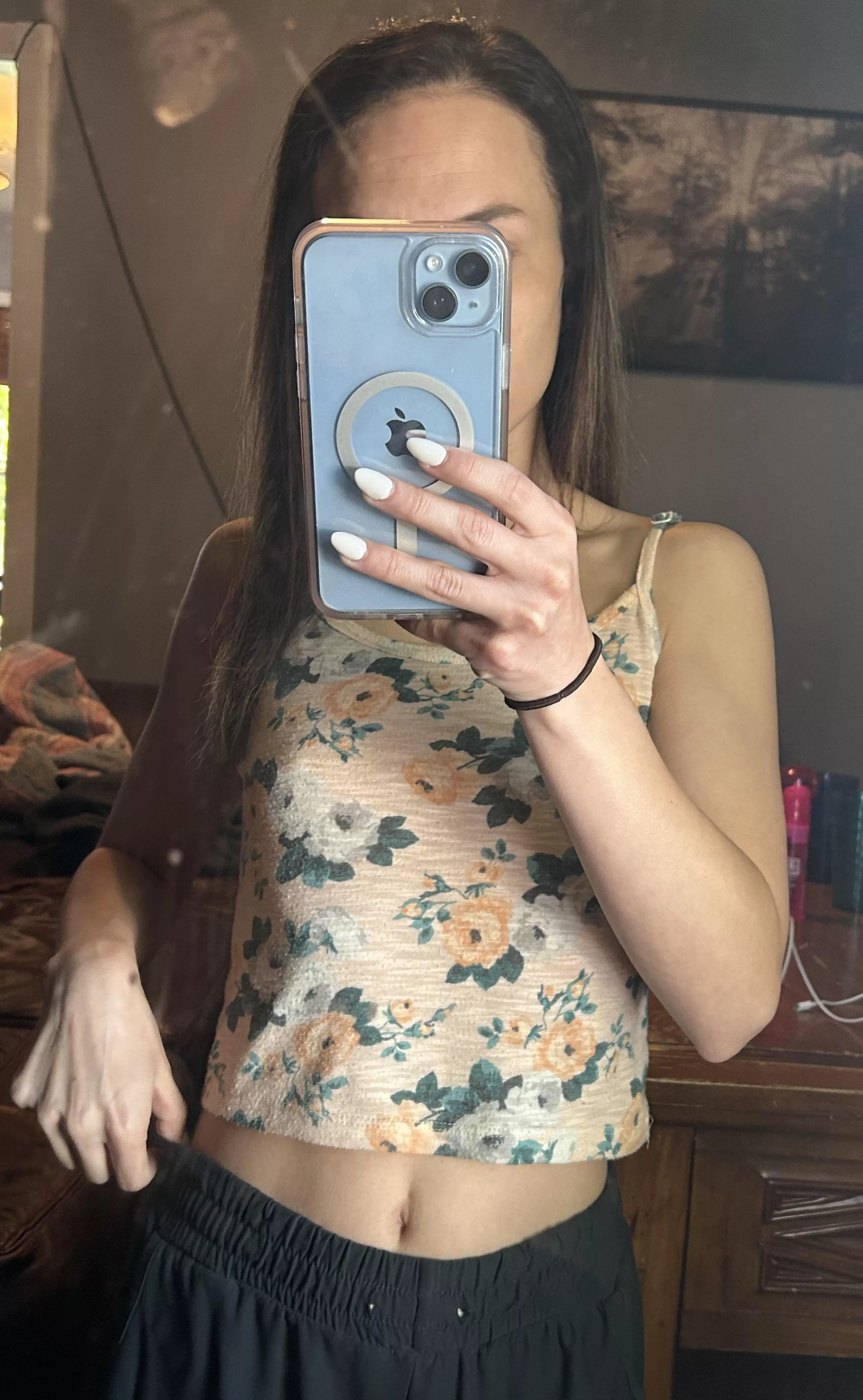 I don’t think I have a shirt that’s not cropped