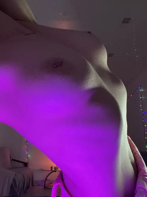 I love to feel goosebumps from your gentle touches