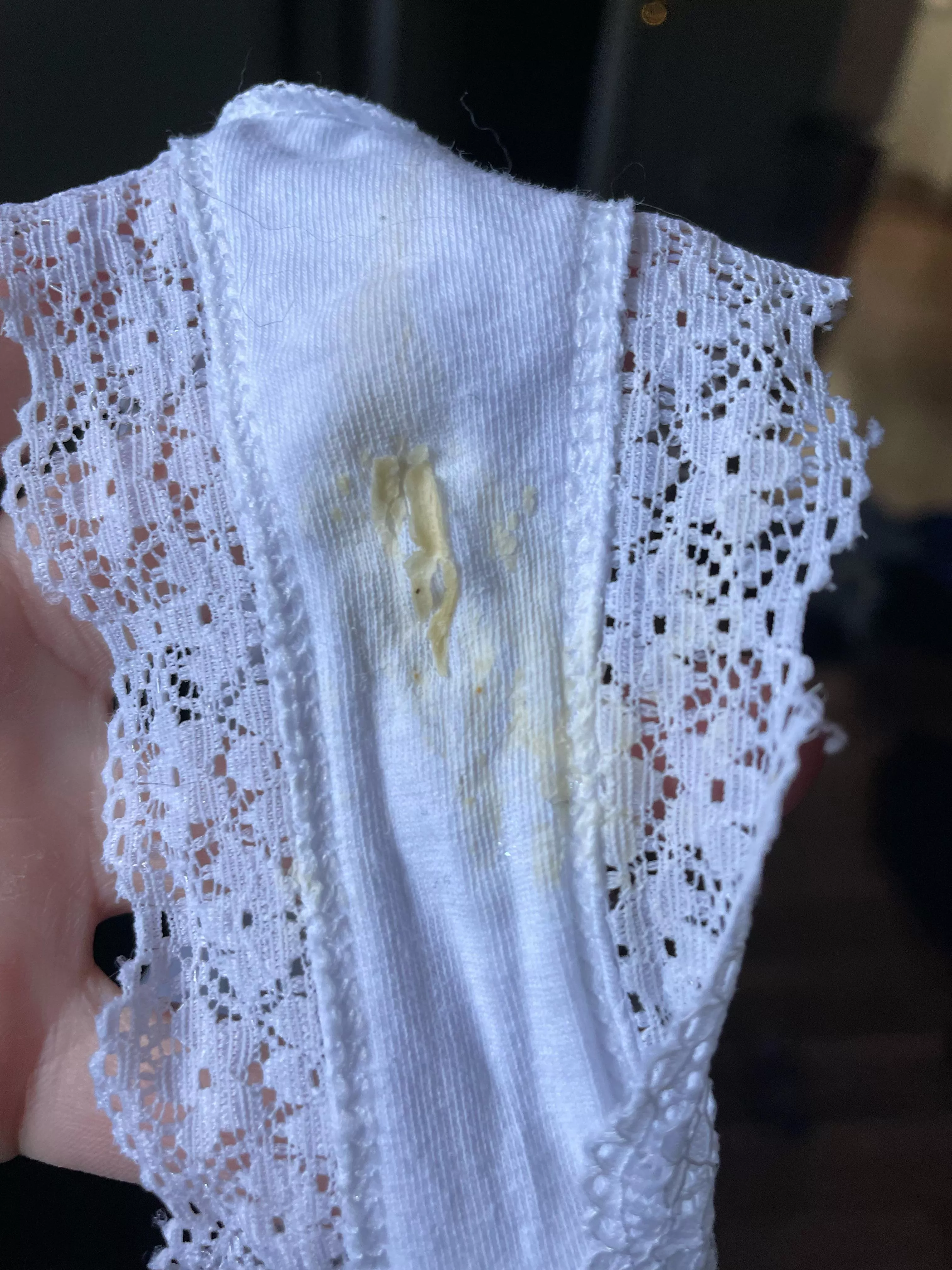 I made this thong so crusty