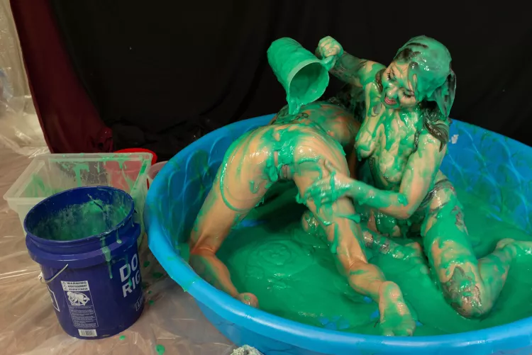 I miss playing in slime!