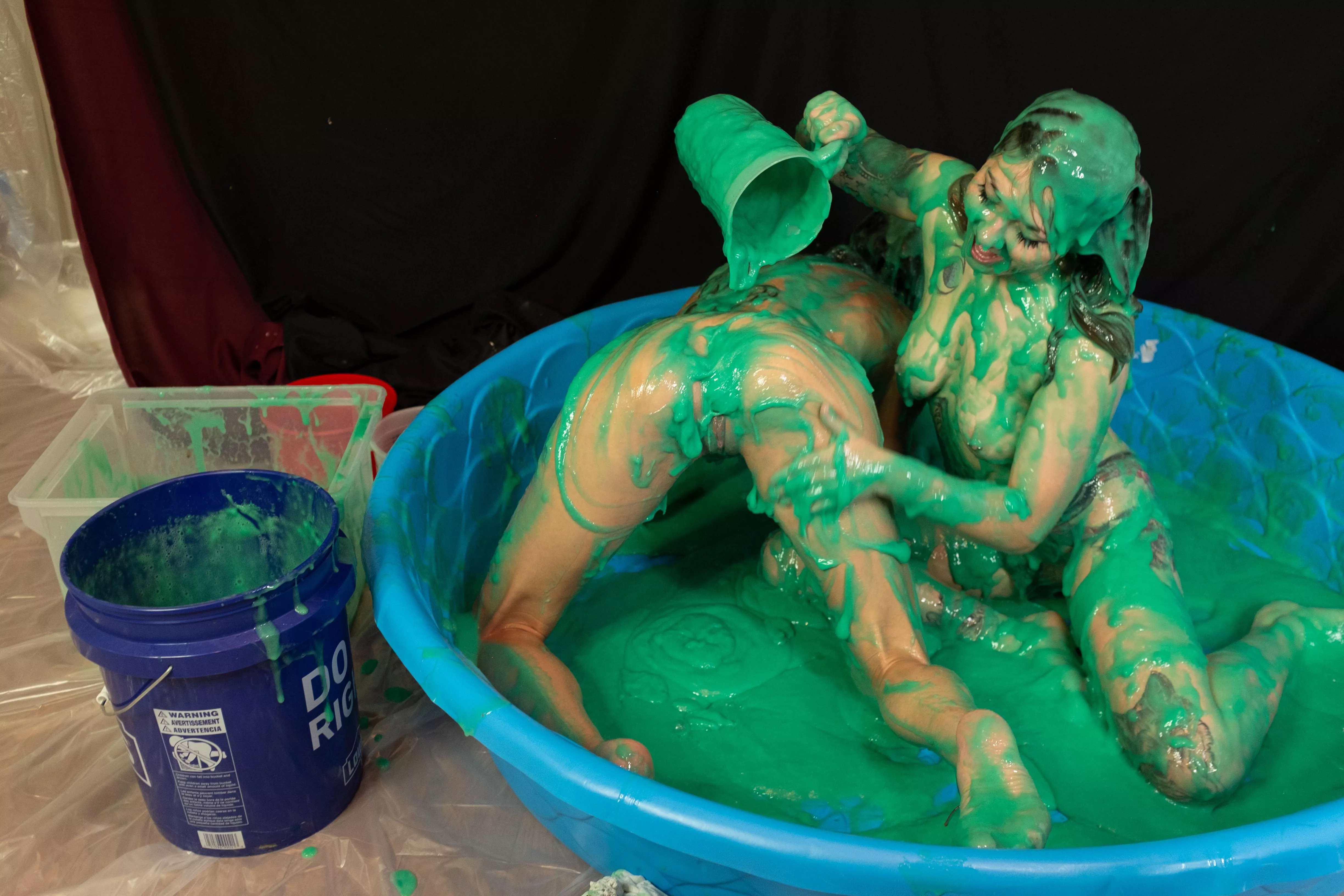 I miss playing in slime!