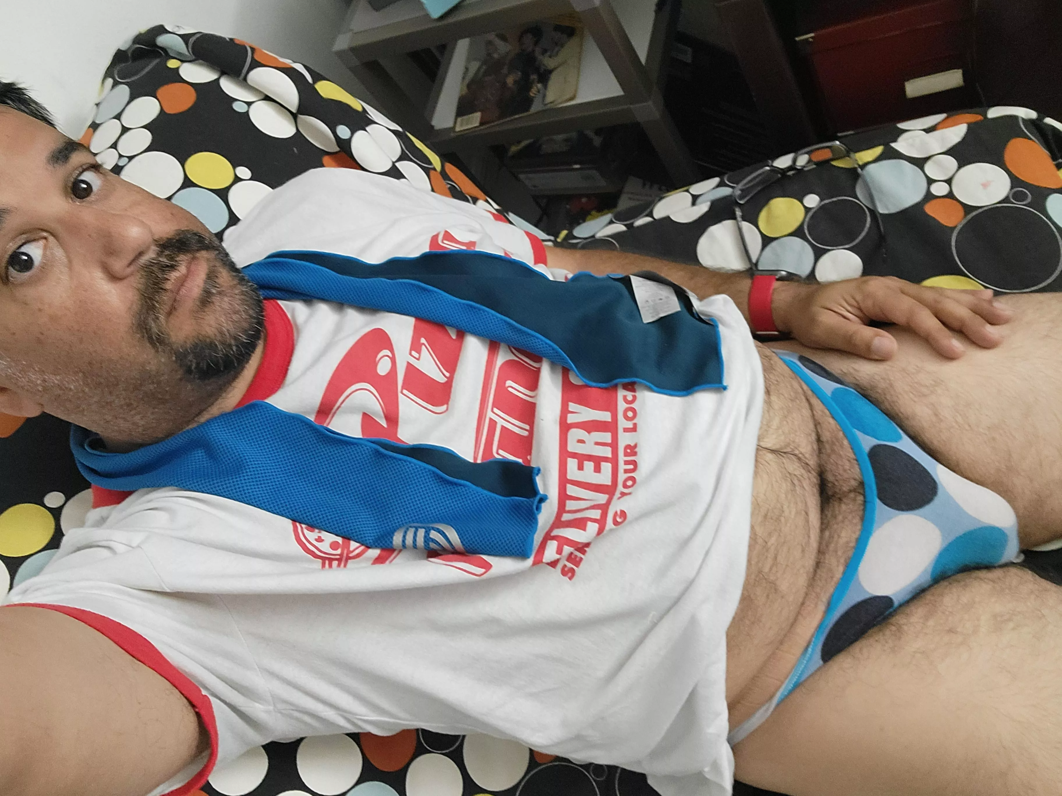 Just rode my stationary bike for 10 miles.