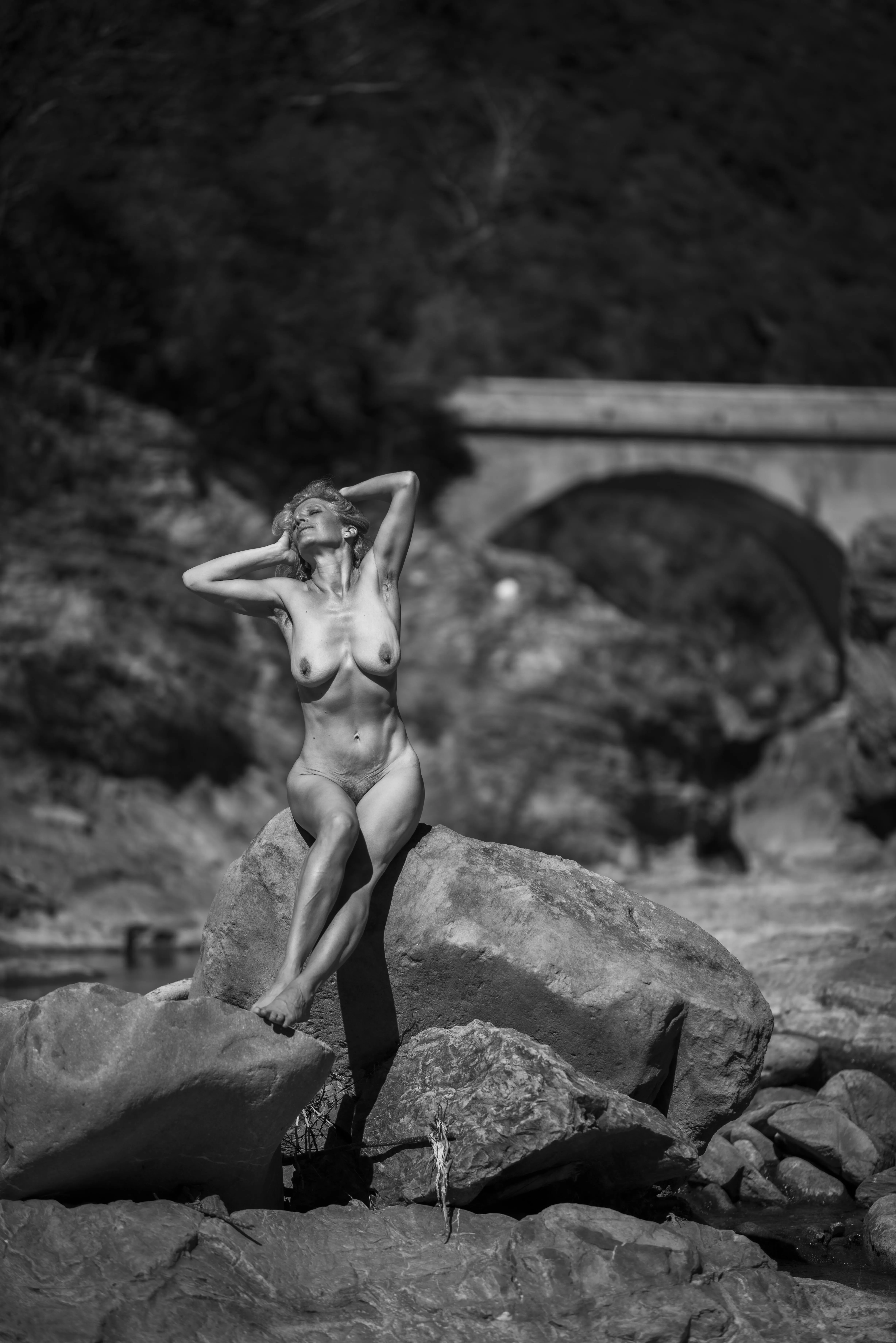 Loving life and my body for all its marks and lines