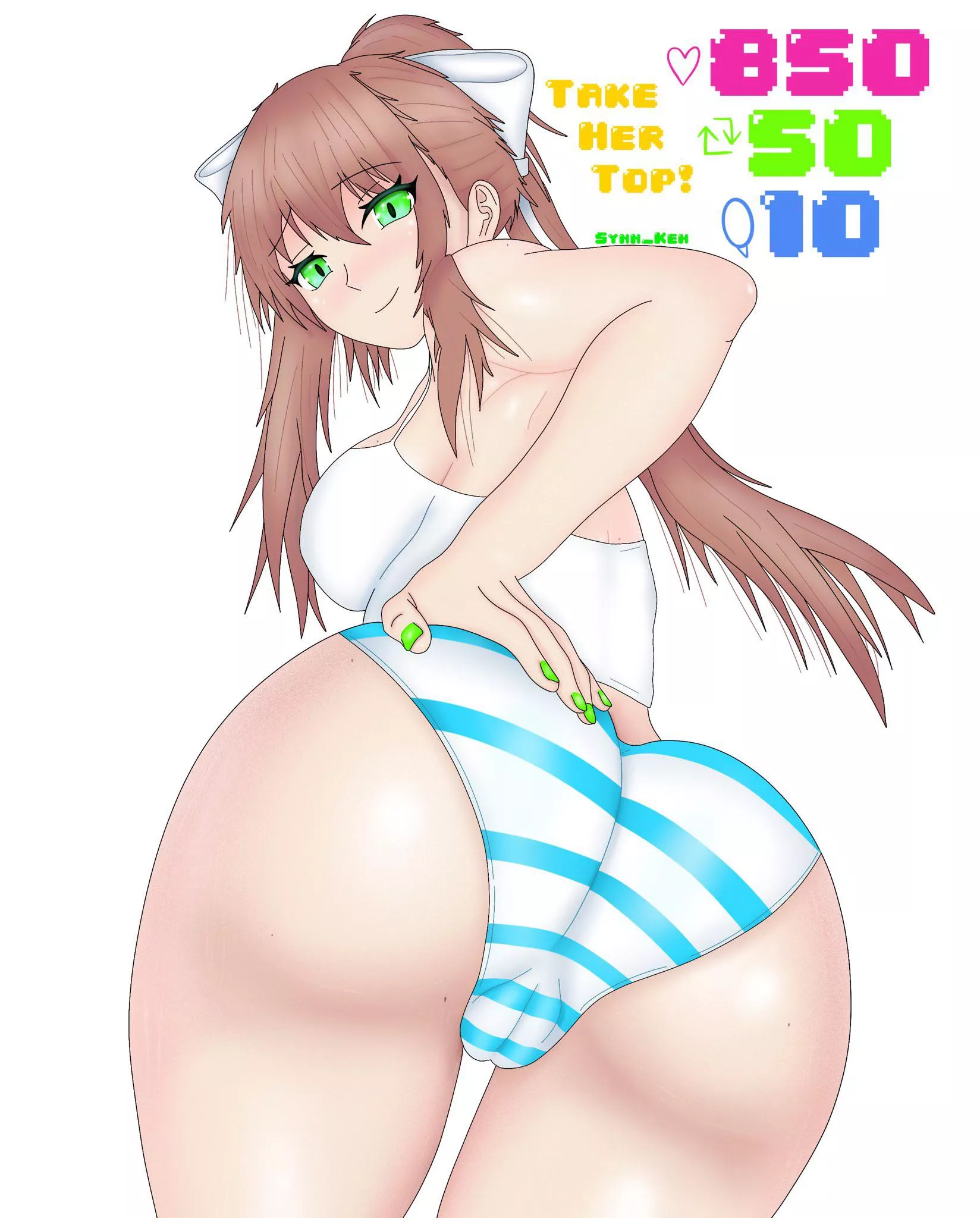 Monika’s perfect ass (Synn_keh)