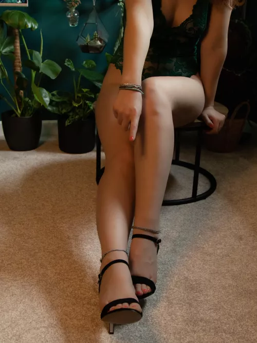 On your knees and worship them