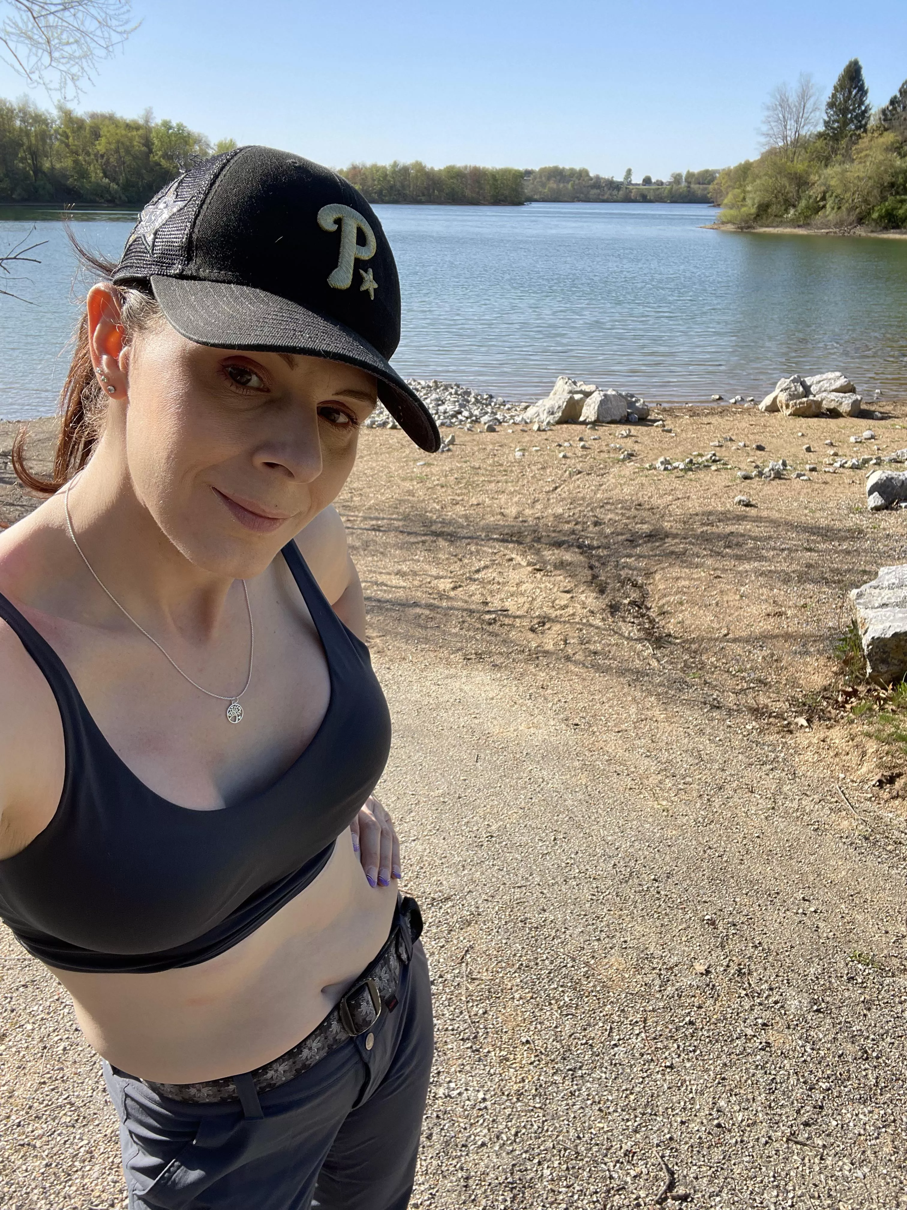 Peace of mind and comfort go hand-in-hand with my beautiful breasts and nature (41F)