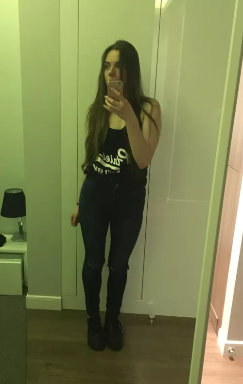 Quick selfie as I felt super sexy back then