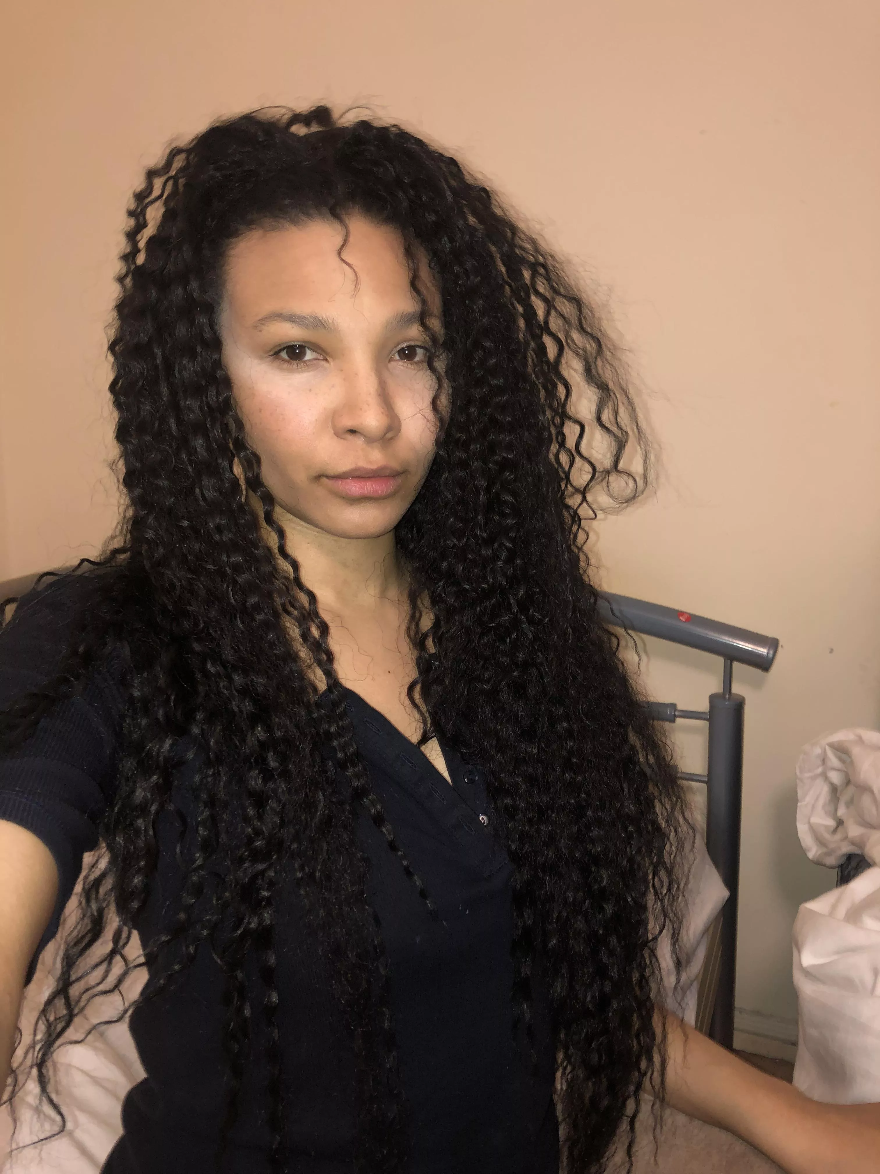 Sitting bored at home