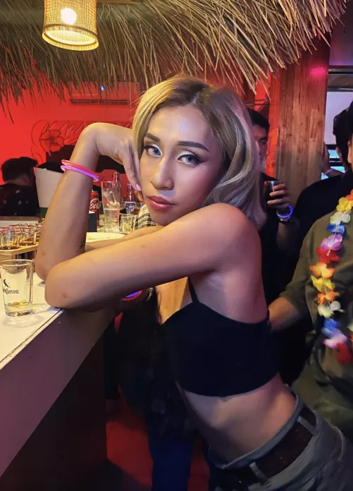 Take me home, I’m tipsy.