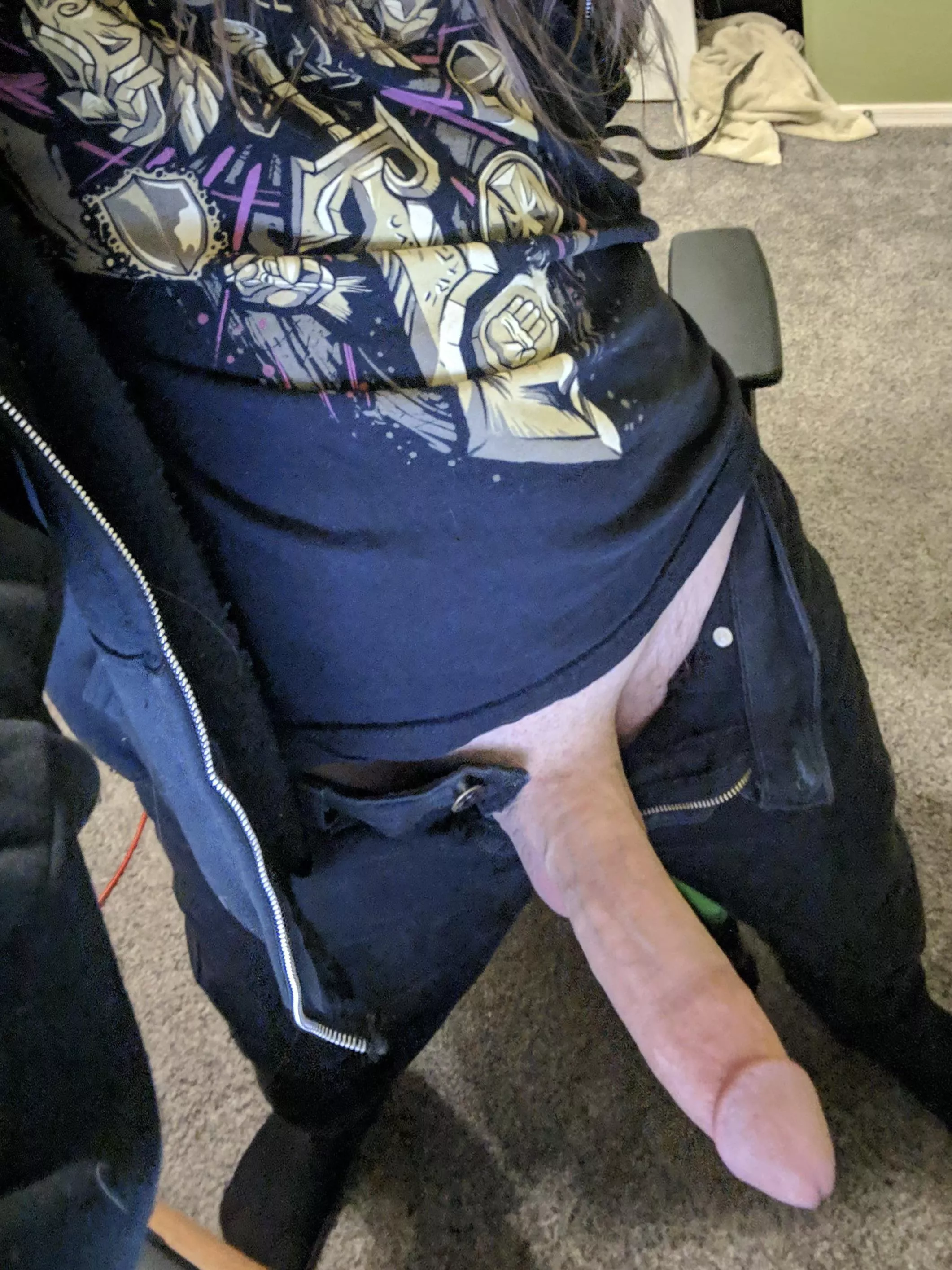 You walk in on this, what’s your reaction?