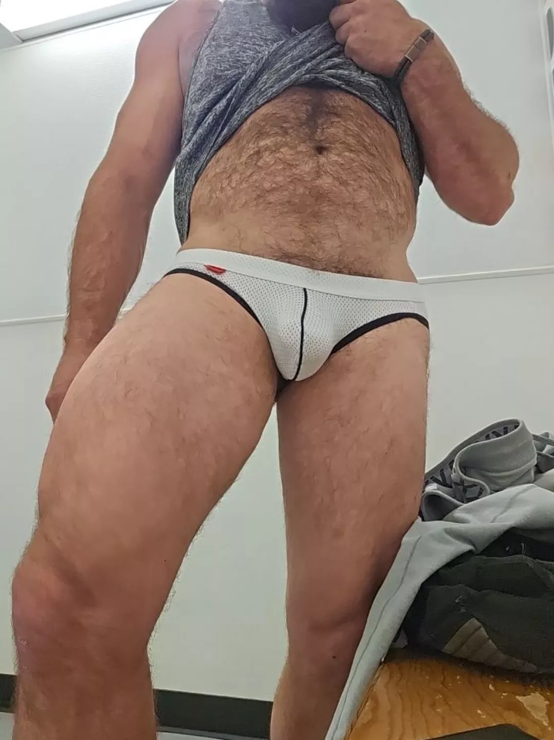 [35] Showing off My Jock