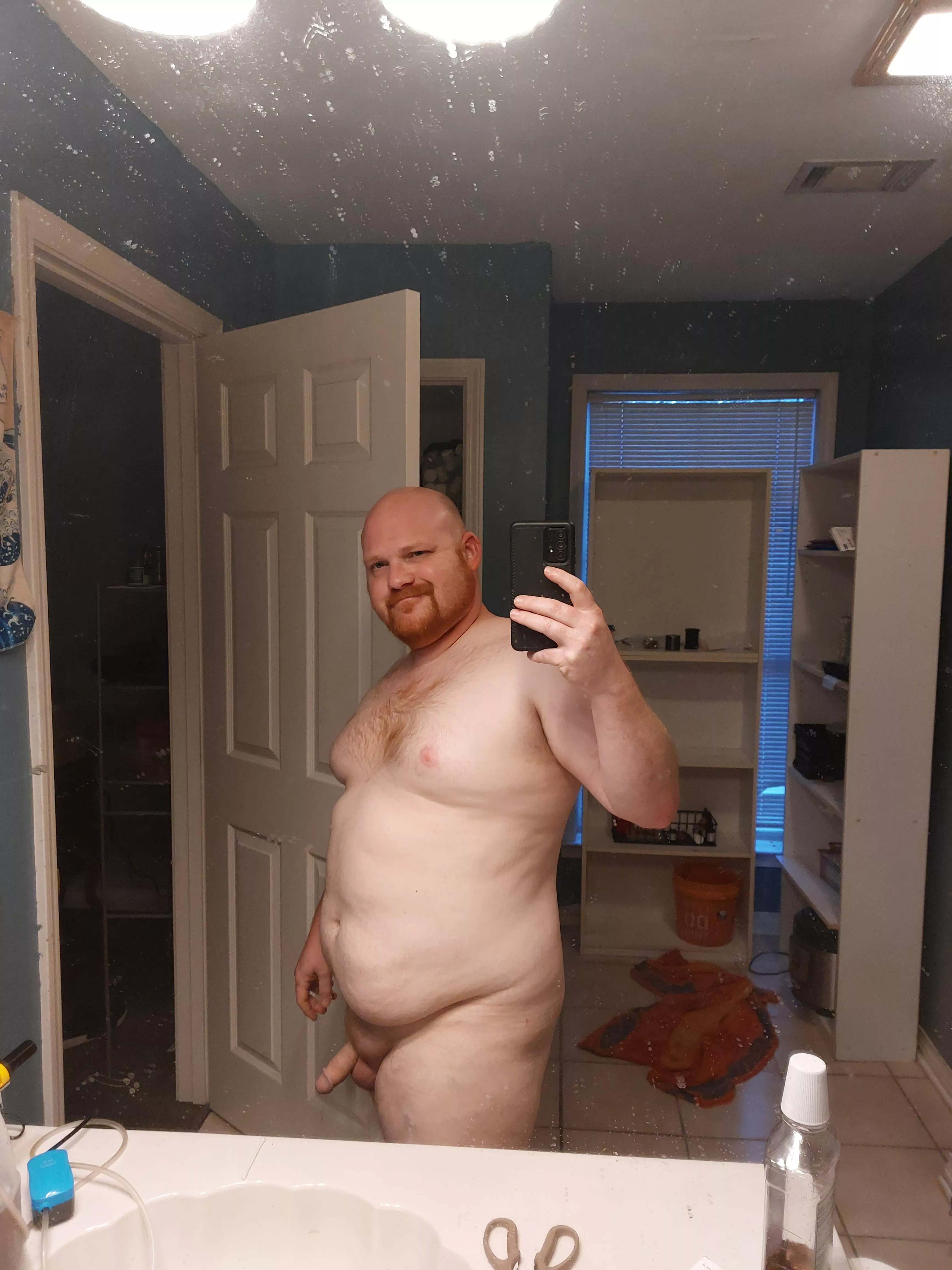 36, ginger, single dad, and about to jump in the shower. Would love to know what yall think!