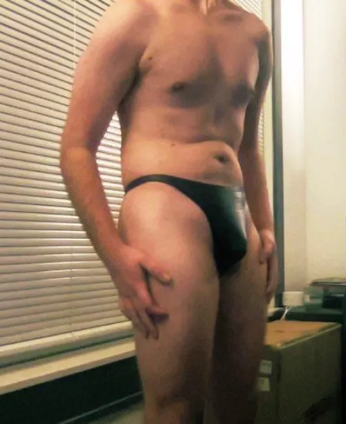 8 inch cock outline in leather - who wants it?