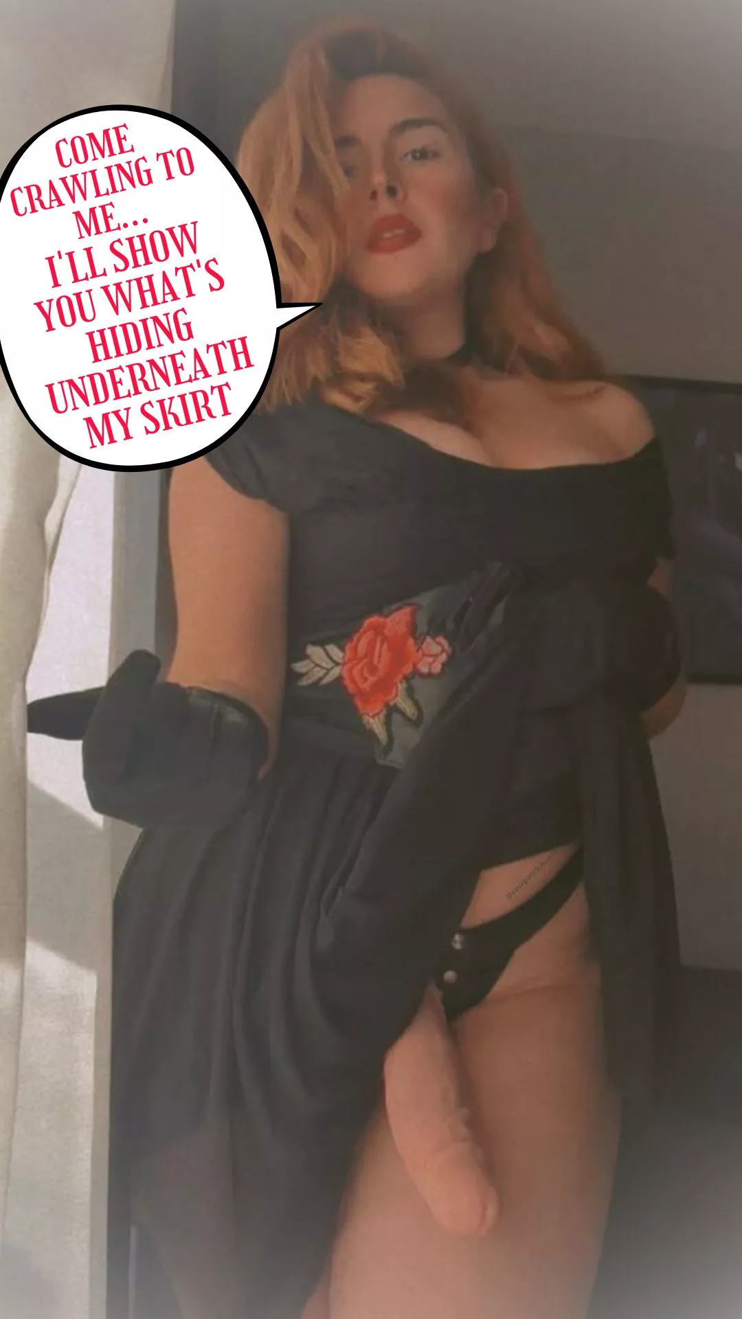 And after I've shown it to you... I'll shove it in each of your holes!