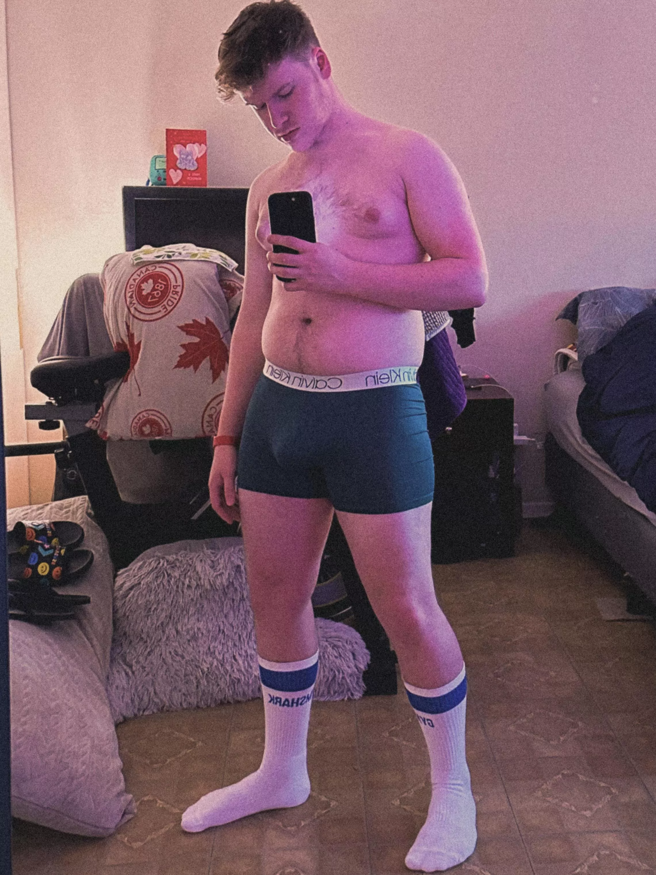 Anyone looking for a gaymer boyfriend who’ll game in nothing but socks and underwear… sometimes even less 😈