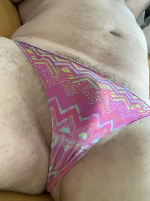 Barely there outline and a small bulge