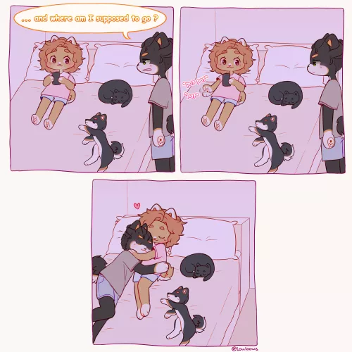 Cheesy moments are important too 😌💕 comic made by myself @Louloous ✌