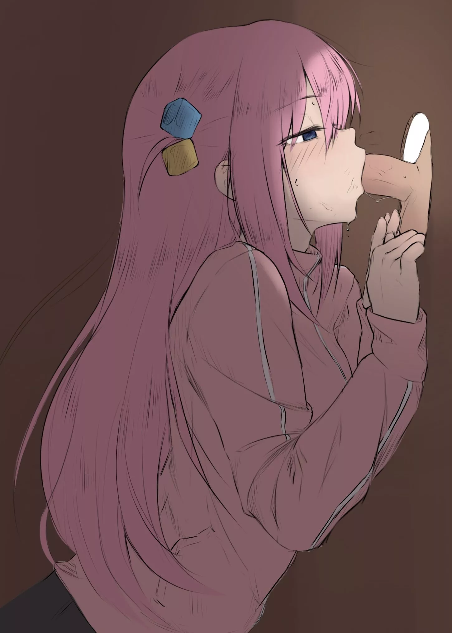 Comfort box turned glory hole