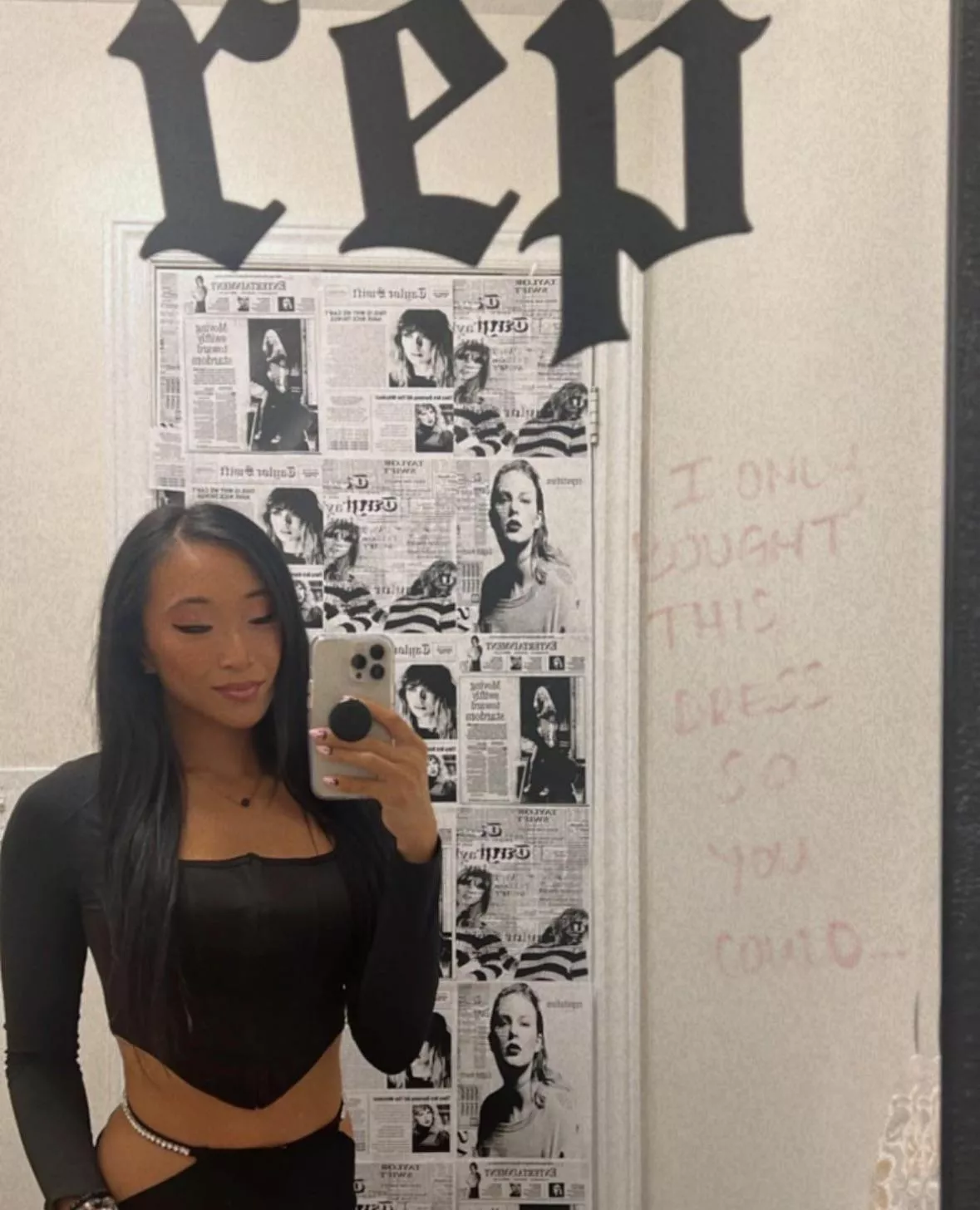 Finish the sentence in the mirror