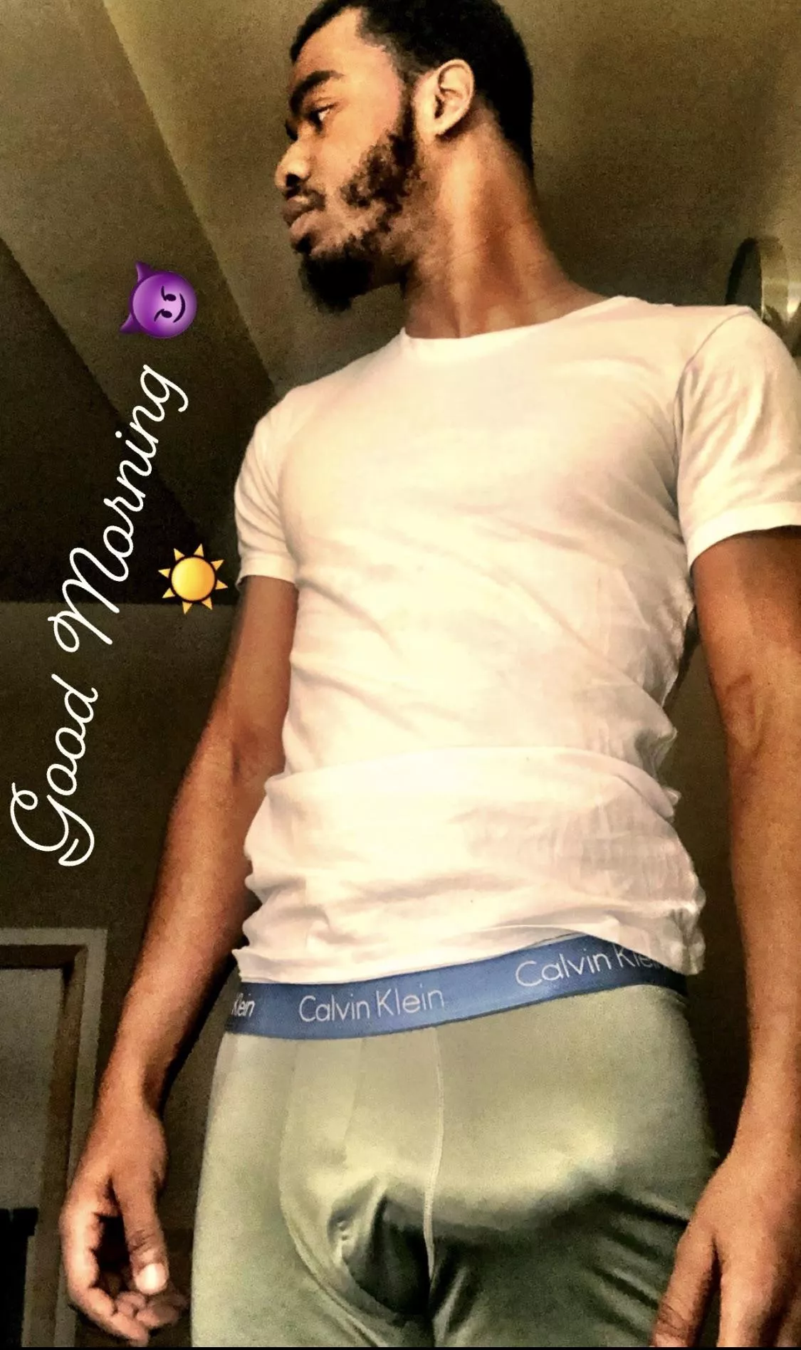 Good morning. Did you brush your teeth yet? Follow me on the bird app ( SC ) @KingTameNumen for exclusive content 🐦😈