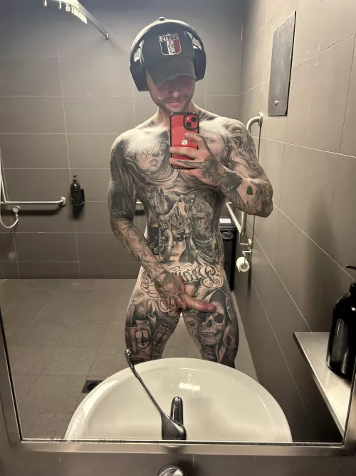 Gym bathroom 💪🏻