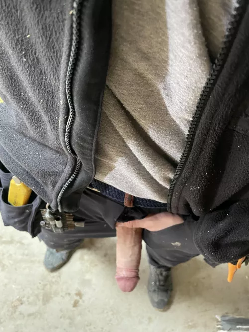 Half hard at the job site.