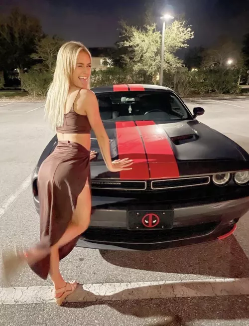 Here, on my car 😈