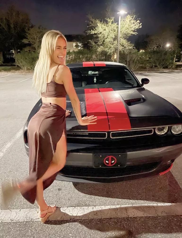 Here, on my car 😈