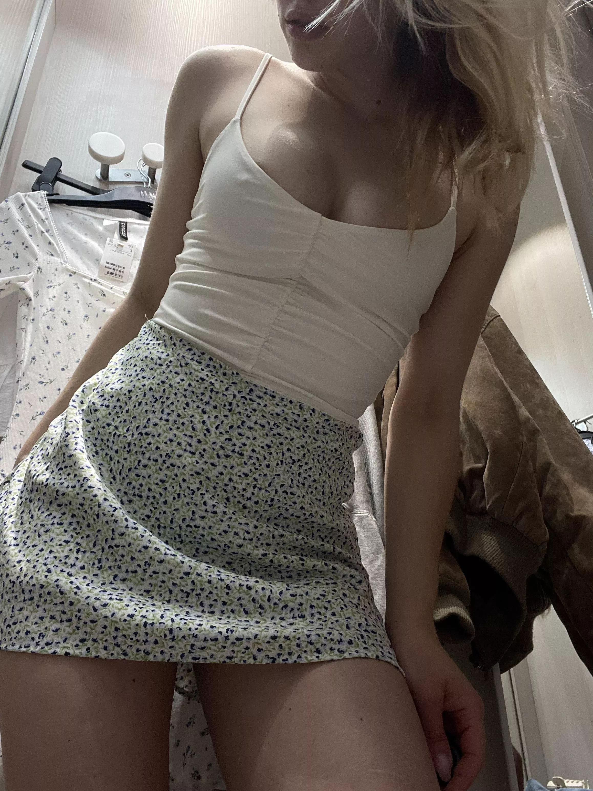 I think this top is a little too small. What do you think?