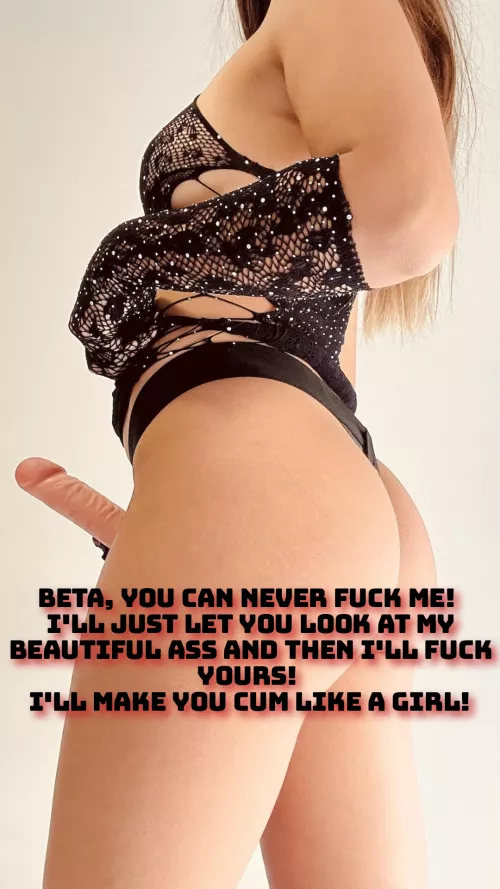 I'll make you cum like a girl