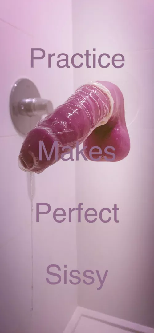 It’s time to start practicing, Sissy