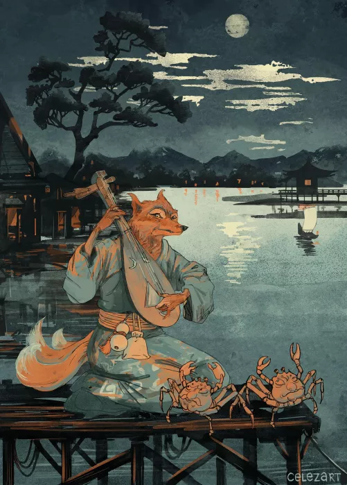 Kitsune (by me @Celezart)