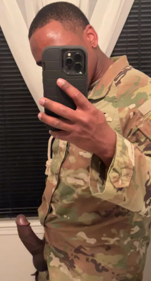 Let’s sneak off while we’re in the field training