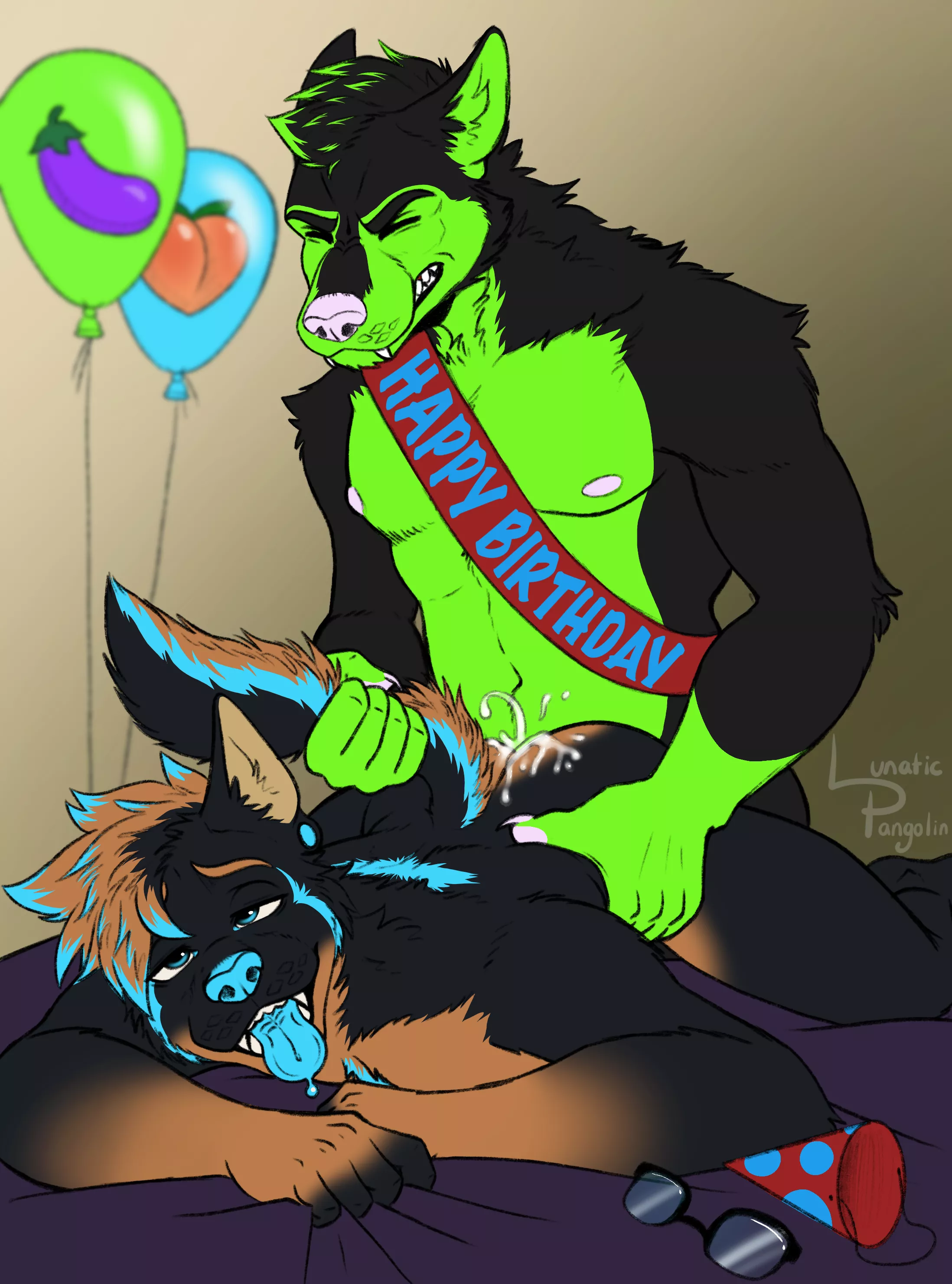 My favourite flavour of cake (art by me, Lunatic_Pangolin)