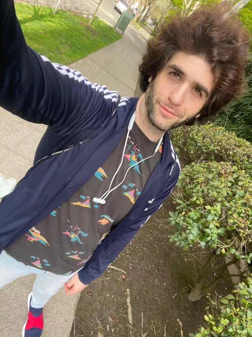 My hair has ascended