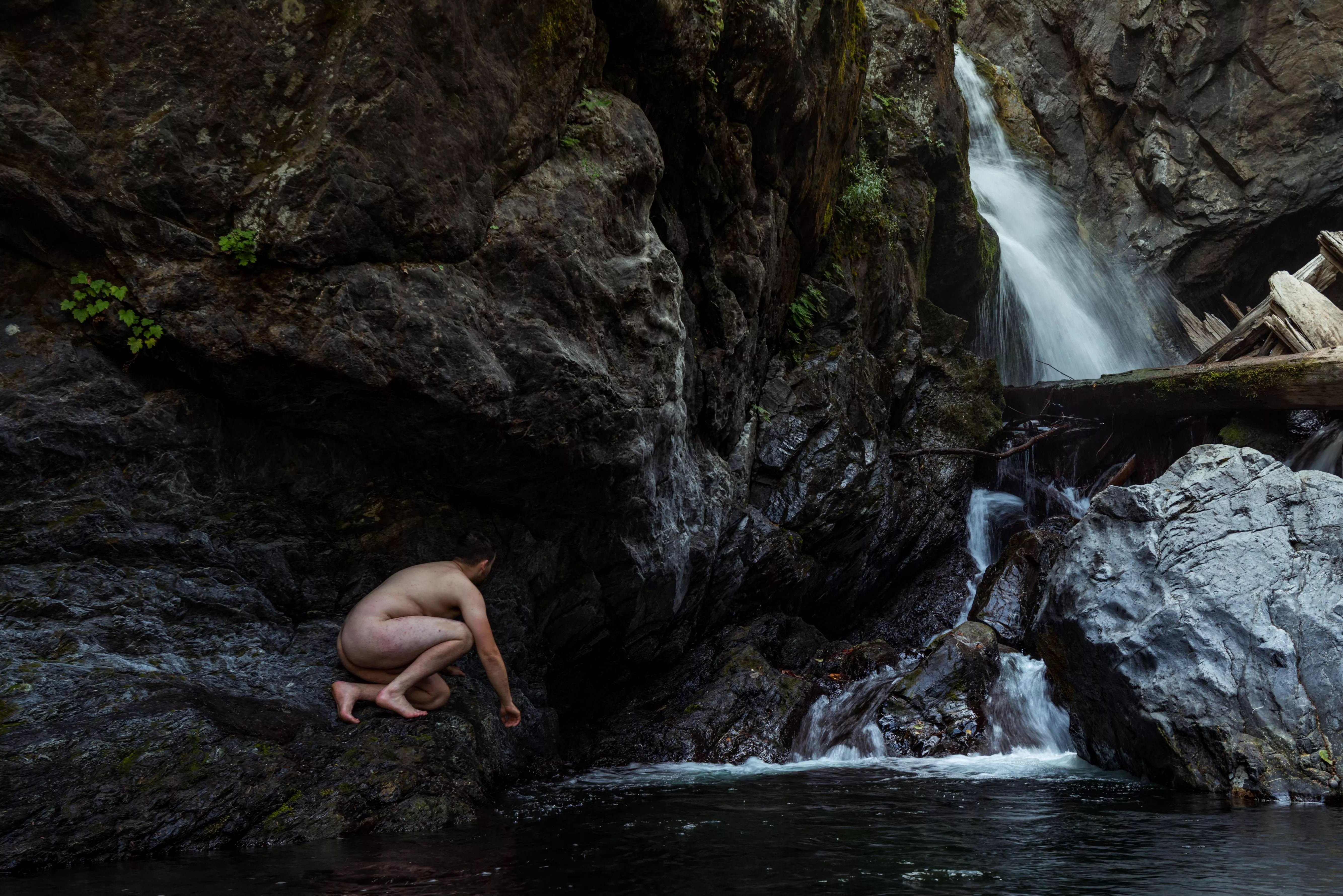 Naked waterfall adventures are the best 😊 [male]