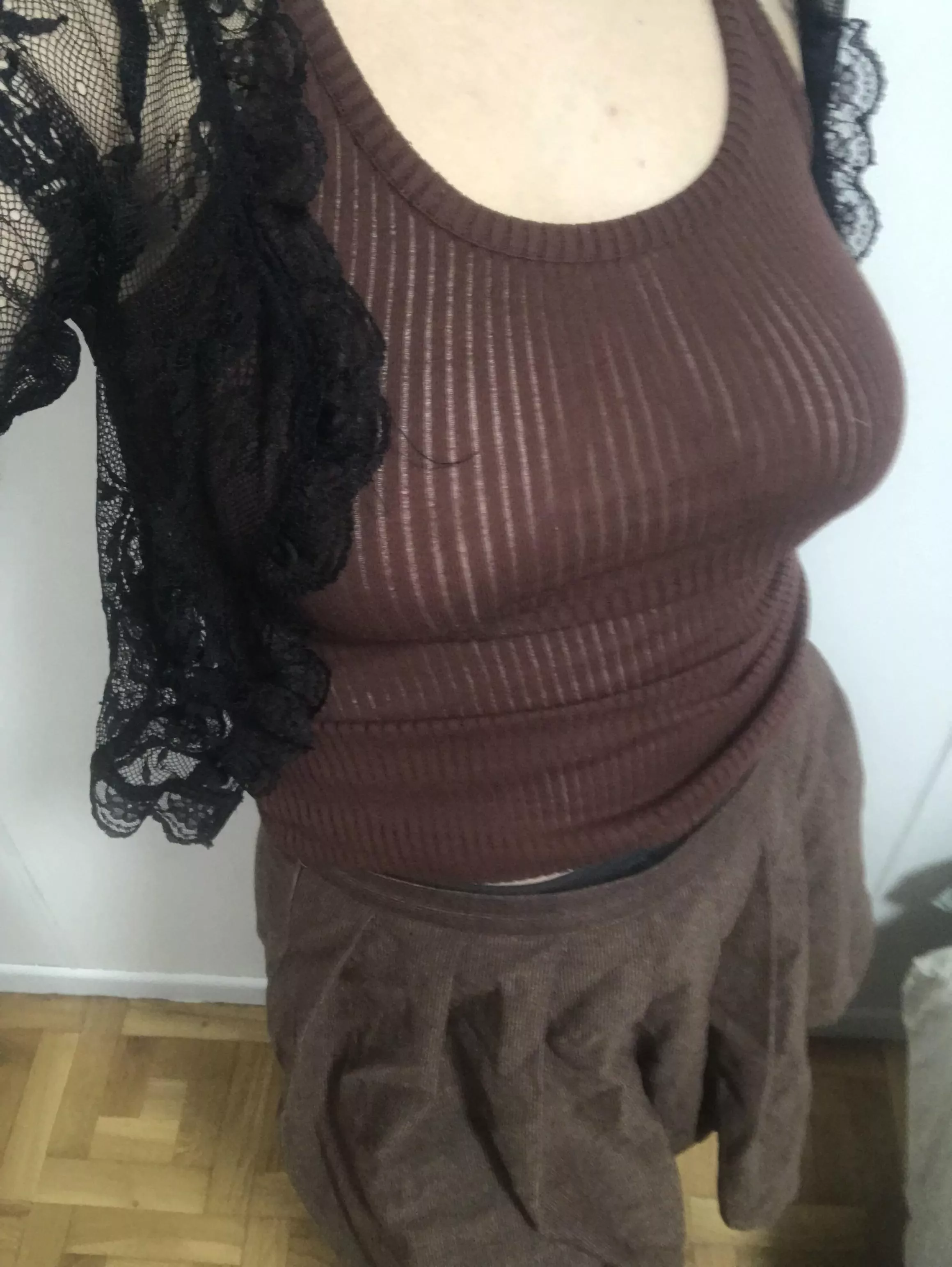 No bra...Write the continue