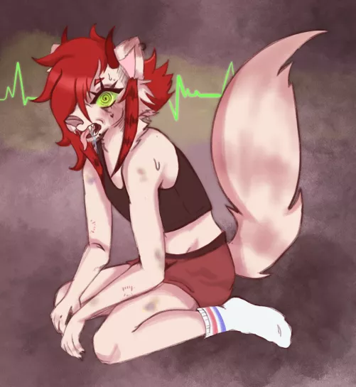 [OC] Feral (@SILLYWHIMM)