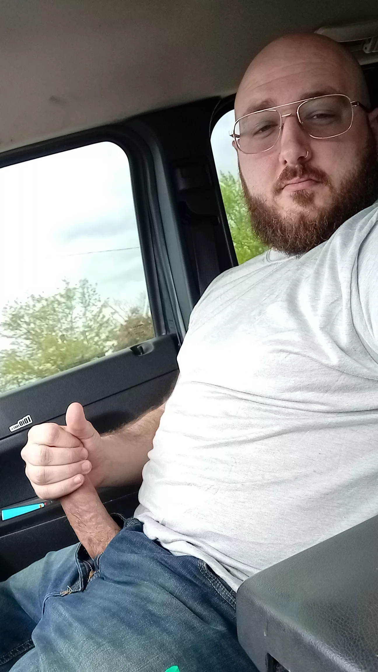 Reach over with your mouth.