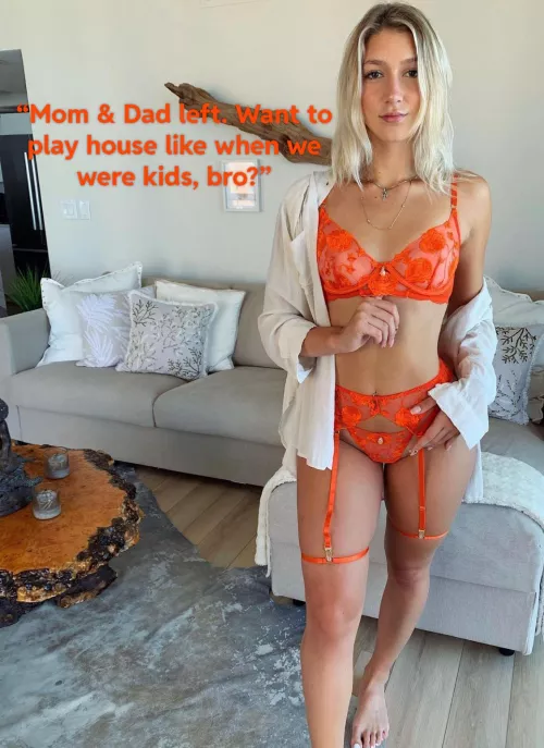 Sis wants to play house 🥵