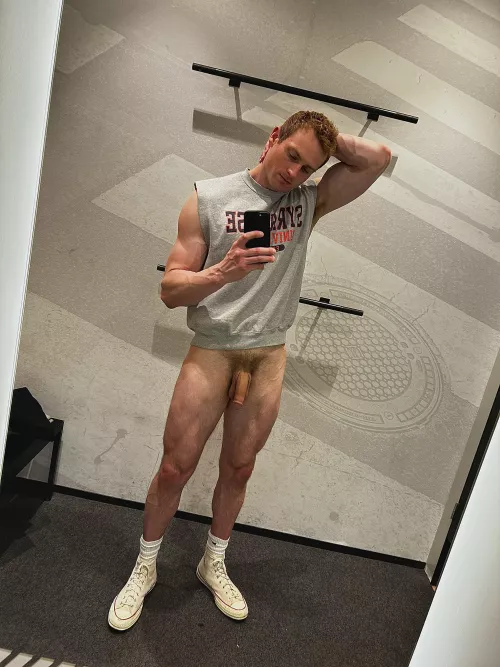 Suck me off in the changing room?