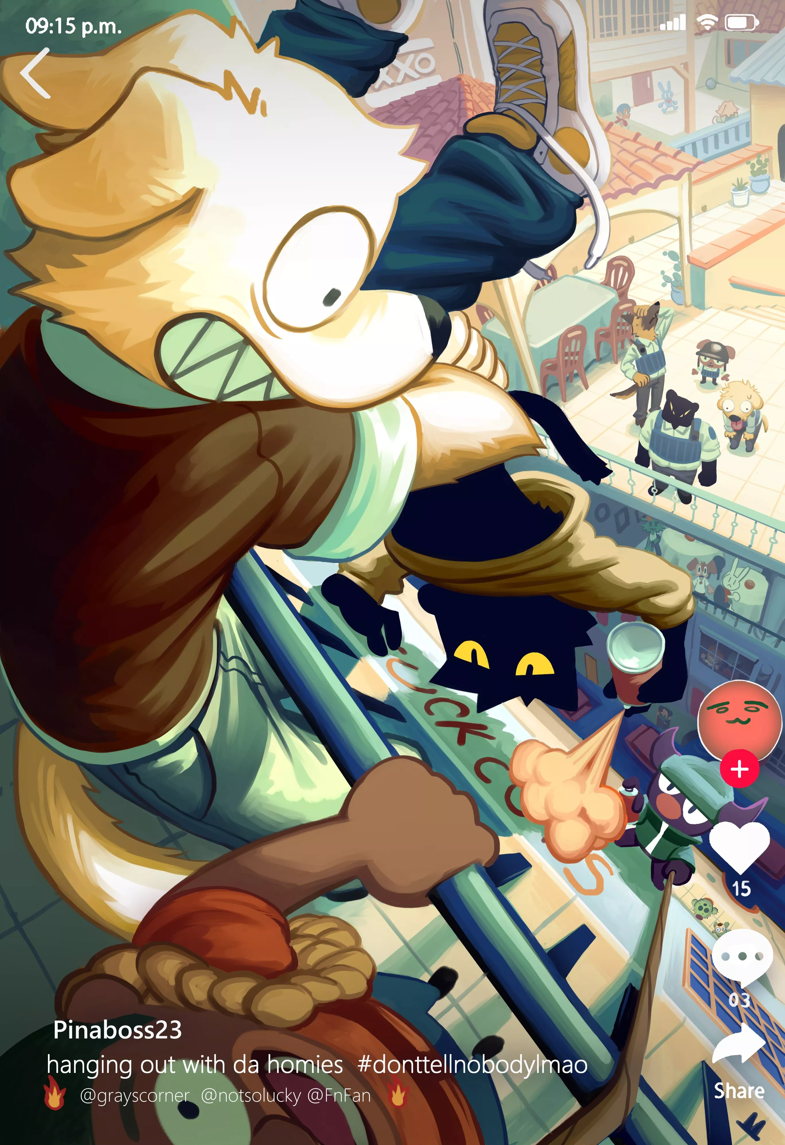 The Gang Is Out Looking For Trouble [ChipsGoWOAH]