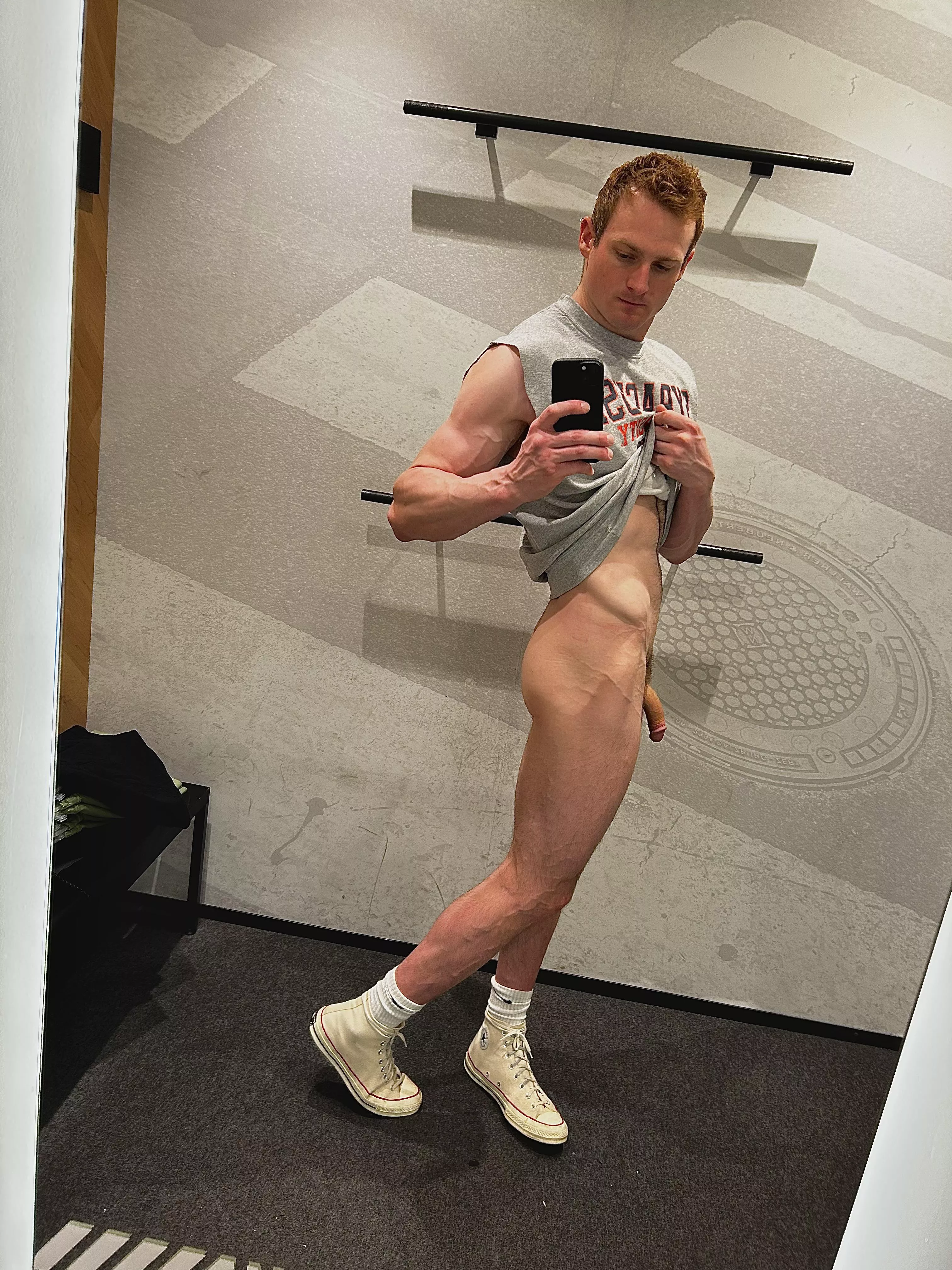 Took some changing room selfies