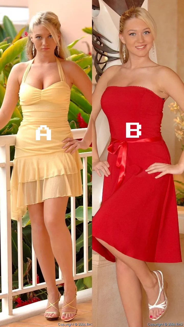 Which dress looks more beautiful on you?😍🔥🔥